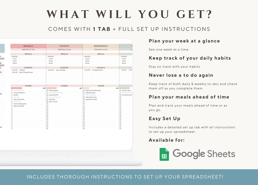 The Weekly Planner