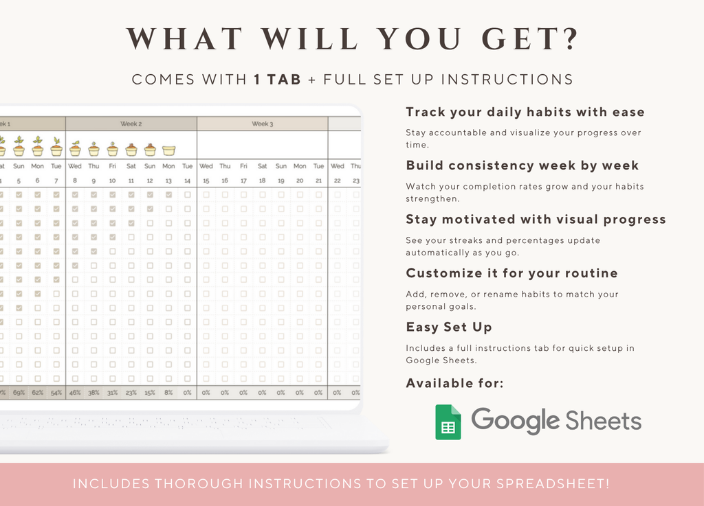 Monthly Habit Tracker