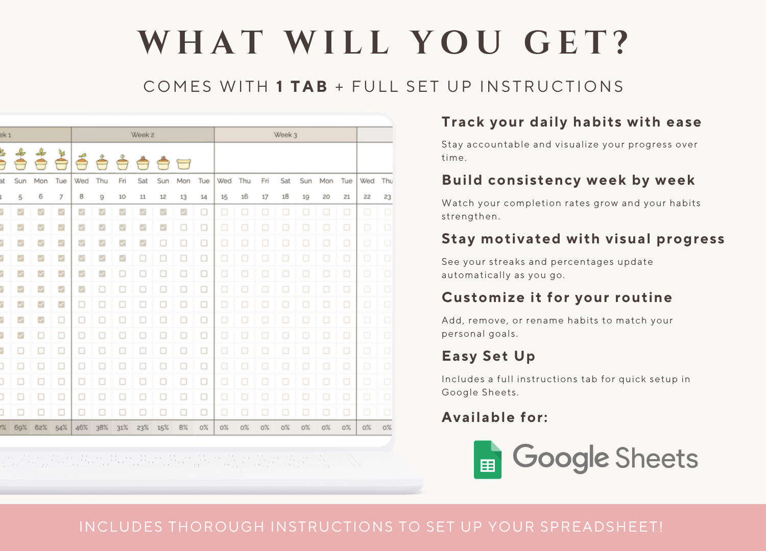 Weekly Habit Tracker