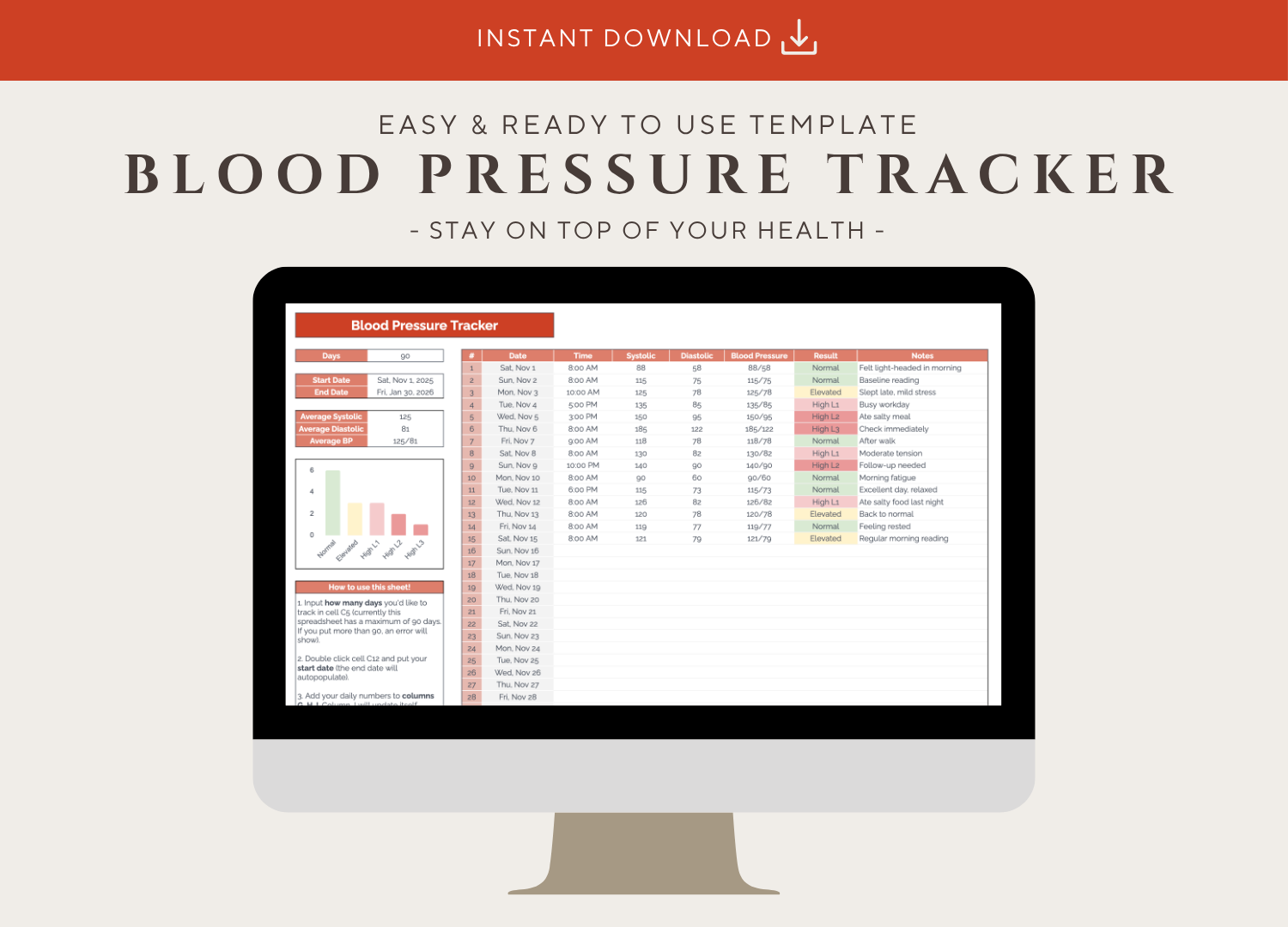 Blood Pressure Tracker