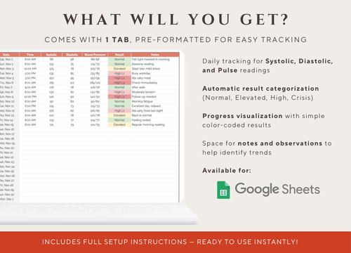 Blood Pressure Tracker